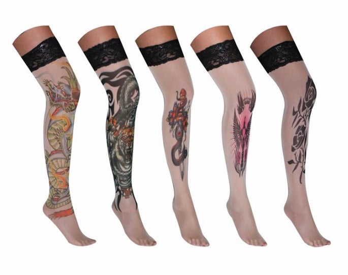 Collants tatouages